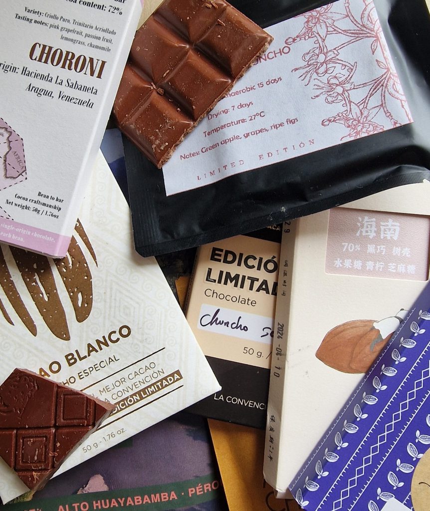 Rare chocolate samples